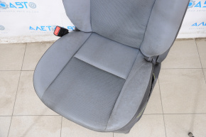 Сидіння водія Ford Transit Connect MK2 13- без airbag, шкіра сер, деф пласт, під чистку