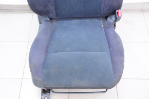 Пасажирське сидіння Nissan Altima 13-18 без airbag, механічні, велюр черн