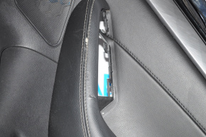 Обшивка двери карточка задняя правая Nissan Maxima A36 16- черн, царапины