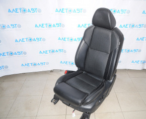 Водительское сидение Nissan Maxima A36 16- с airbag, электро, кожа черн