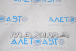 Емблема напис MAXIMA кришки багажника Nissan Maxima A36 16-