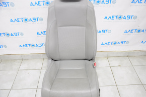 Пасажирське сидіння Toyota Highlander 14-19 з airbag, електро, підігрів, шкіра сіре