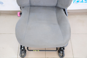 Сидіння водія Toyota Prius 30 10-15 без airbag, механічні, велюр темно-сірий