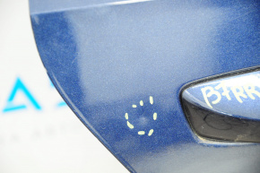 Дверь голая задняя правая VW Passat b7 12-15 USA синий LH5X, тычки