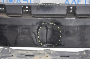 Бампер передний голый Honda Civic X FC 16-18 черный, нет фрагмента, облом креплений, вмятина