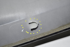 Накладка кришки багажника Kia Optima 11-13 дорест, злам кріп