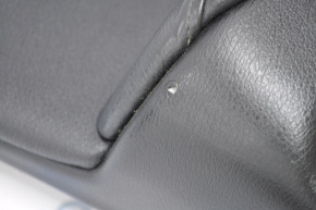 Обшивка двери карточка передняя левая BMW X5 E70 07-13 черн царапины, слом креп, отклеилась кожа