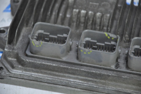 Блок ECU компьютер двигателя Honda Accord 13-17 надлом фишки