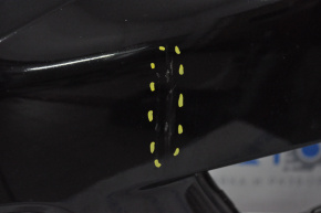 Бампер передний голый Honda Accord 13-15 дорест черный, царапины, задиры