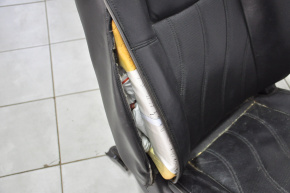 Пасажирське сидіння Infiniti JX35 QX60 13- без airbag, ел, шкіра черн, Подгол з монітор, стріл