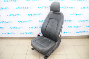 Водительское сидение Lincoln MKZ 13-16 без airbag, электро, подогрев, кожа черн, топляк