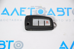 Ключ Nissan Rogue 14-20 3 кнопки, раскладной, без ключа