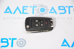 Ключ Chevrolet Volt 11-15 на 5 кнопок, дефект кнопки
