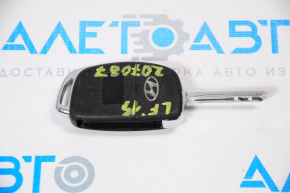 Ключ Hyundai Sonata 15-17 4 кнопки, дефект кнопок