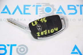 Ключ Hyundai Sonata 15-17 4 кнопки, зламаний механізм відкриття