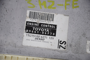 Блок ECU компьютер двигателя Toyota Solara 3.3 04-08 примят
