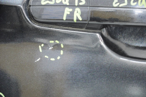 Дверь голая передняя правая Ford Escape MK3 13-19 черный UH, тычки