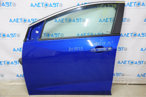 Дверь голая передняя левая Chevrolet Volt 16- синий GD1, тычки