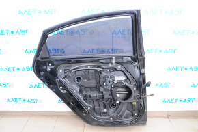 Дверь голая задняя левая Hyundai Sonata 11-15 hybrid черный AA