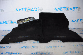 Комплект килимків Nissan Leaf 13-17 ганчірка чорний