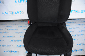 Сидіння водія Nissan Leaf 13-17 без airbag, механічні, підігрів, ганчірка черн