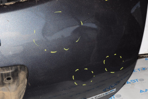 Дверь багажника голая Nissan Leaf 11-17 графит KBC, вмятины