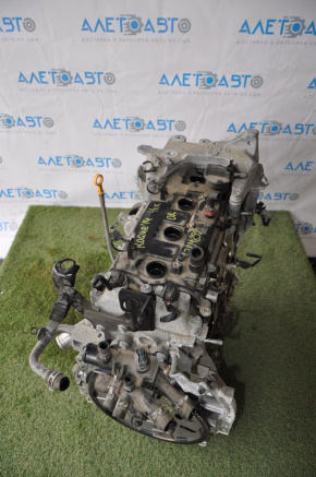 Двигатель Nissan Rogue 14-16 2.5 QR25DE 46к надлом креп