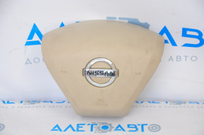 Подушка безопасности airbag в руль водительская Nissan Pathfinder 13-20 беж