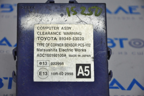 Clearance Warning Computer Assy Park Assist Module Lexus IS250 IS350