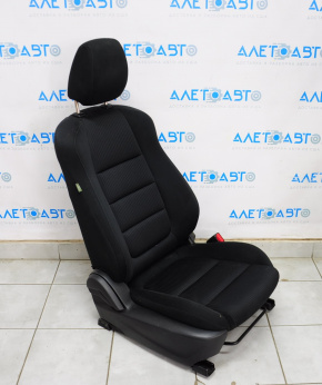 Пасажирське сидіння Mazda 6 13-15 без airbag, механіч, ганчірка чорн