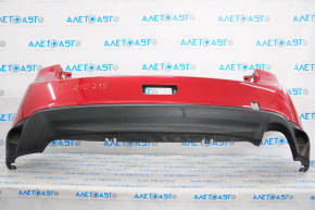 Бампер задній голий Mitsubishi Outlander Sport ASX 11-15 дорест, червоний, облом креп, царап