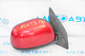 Зеркало боковое правое Mitsubishi Outlander Sport ASX 10-19 4 пина, красный