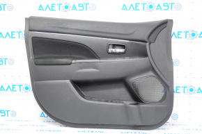 Обшивка двери карточка передняя левая Mitsubishi Outlander Sport ASX 13-17 черн тряпка