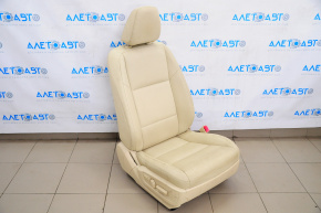 Пасажирське сидіння Lexus ES300h ES350 13-18 з airbag, електро, шкіра беж