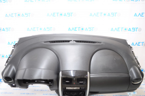 Торпедо передняя панель c AIRBAG Nissan Versa Note 13-16 дорест, черн, царапины
