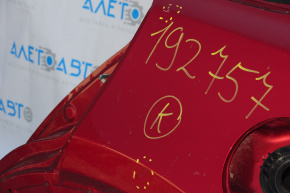 Чверть крило задня ліва Mazda CX-9 16- червона, вм'ятини