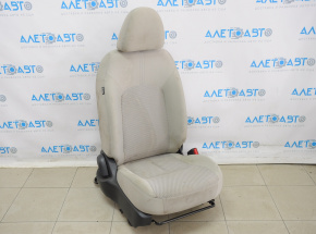 Пассажирское сидение Nissan Versa Note 13-19 без airbag, механич, тряпка серая, под чистку