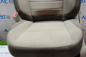Водительское сидение Ford C-max MK2 13-18 без airbag, механич, тряпка беж