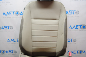 Пасажирське сидіння Ford C-max MK2 13-18 без airbag, механіч, ганчірка беж, під хімчистку