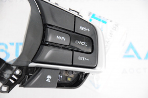 Кнопки управления на руле правое Honda Accord 18-22 круиз, нет одной кнопки, царапина
