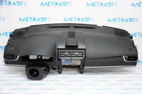 Торпедо передняя панель без AIRBAG Toyota Camry v50 12-14 usa черная, тычки