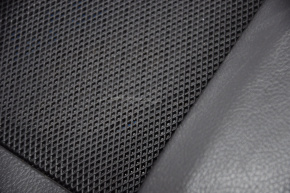 Обшивка дверей картка перед прав Ford Fusion mk5 13-16 titanium,шкіра, чорний, подряпини