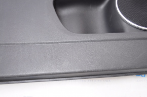 Обшивка двери карточка передняя левая Honda HR-V 16-22 черн с серой вставкой, царапины, по химчистк
