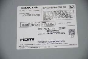 Монитор, дисплей, навигация Honda HR-V 16-22