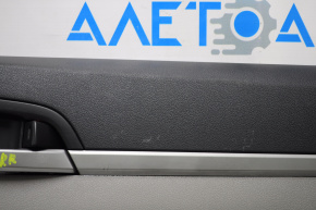 Обшивка дверей картка зад прав Hyundai Elantra AD 17-20 шкіра сер, подряпини