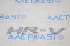 Эмблема надпись HR-V двери багажника Honda HR-V 16-22