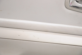 Обшивка двери карточка задняя левая Lexus RX300 RX330 RX350 RX400H 04-09 серая, царап, облом креп