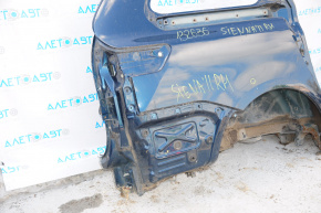 Четверть крыло задняя правая Toyota Sienna 11-12 без BSM, синий, вмятина