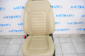 Сидіння водія Ford Edge 16- з airbag, електро, підігрів, шкіра, беж