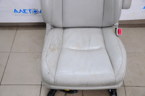 Пасажирське сидіння Lexus RX300 RX330 RX350 RX400h 04-09 без airbag, шкіра сіре